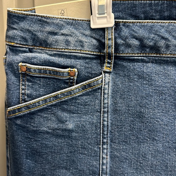 Boden Size 20/22 Zip Front Blue Jeans NWT - Picture 2 of 10